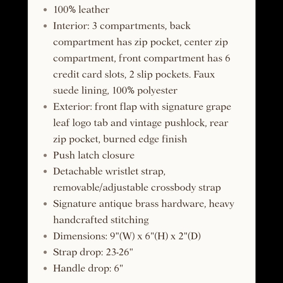 Patricia Nash Lanza Crossbody - Picture 12 of 15